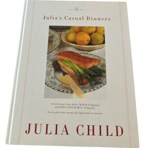 BOOK Julia's Casual Dinners Cookbook Julia Child